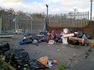 Supporting image for story: Fly-tipping 'out of control' in Wolverhampton as rubbish dumped yards from tip