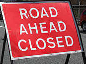 Supporting image for story: Diversion headache as road is closed