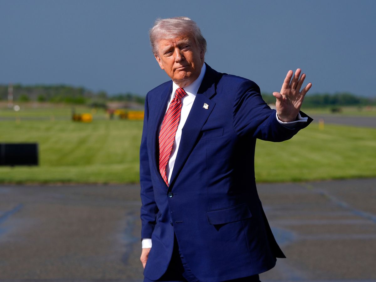 President Donald Trump says Vladimir Putin ‘has gone absolutely crazy’