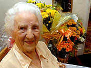 Supporting image for story: Annie's staying supple at 100