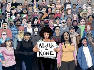 Supporting image for story: Why a comic book artist wants to school people in how to draw black figures