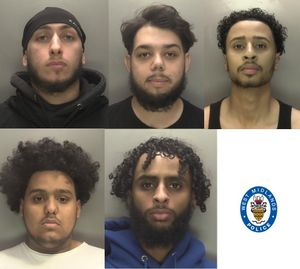 Top L-R: Abubaker Alezawy, Demalji Hadza, Mohammed SharifBottom L-R: Ali Hassan, and Wasim Omar