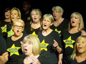 Supporting image for story: Reader highlights irony in letters whinging about the BBC - your letters, and archive image captures rock choir joy