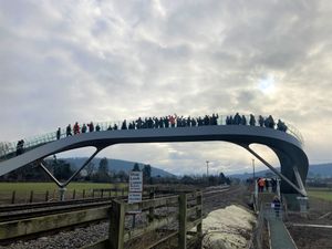 The opening of the bridge