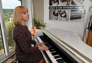 Christa has worked as professional ballet pianist