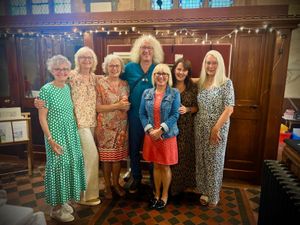 Supporting image for story: Hundreds take a pew at art exhibition launch