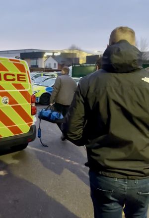 Staffordshire Police have arrested 35 people and seized a handgun in an intensive drugs crackdown