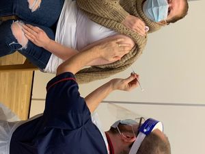 Supporting image for story: Stafford-based hospital becomes Covid-19 vaccination hub