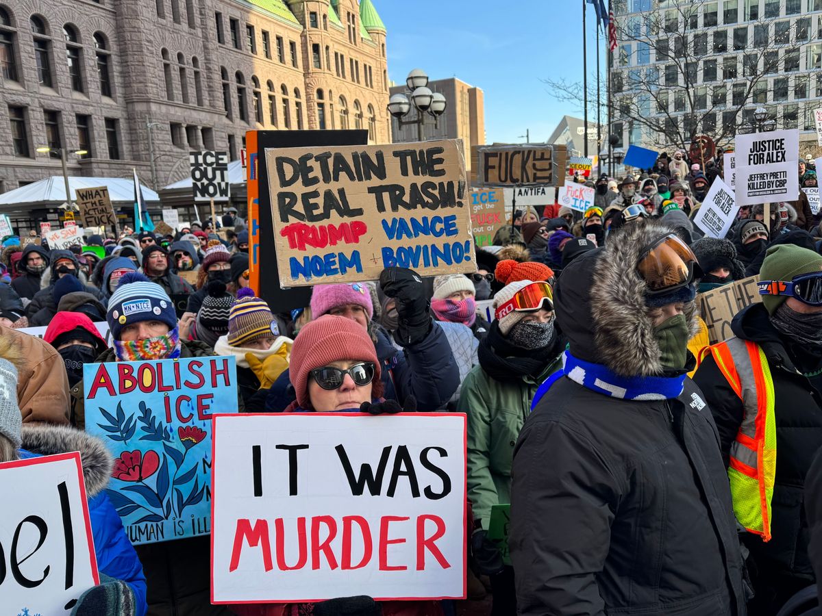 US officials clash over immigration crackdown after Minneapolis shooting