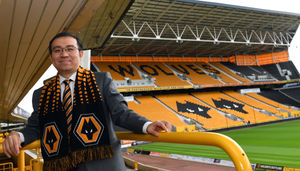 Jeff Shi representative of Fosun and Wolverhampton Wanderers. (AMA/Sam Bagnall)