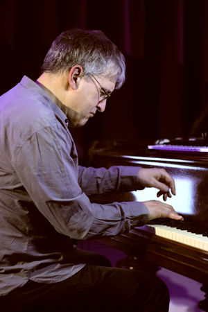 Pianist John Law of Naissance at The Edge Arts Centre. Photo: Tom Foxall