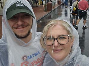 Supporting image for story: Couple on honeymoon to Disneyland Florida felt hotel shake during hurricane