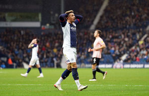 West Bromwich Albion's Callum Robinson (Tim Goode/PA)