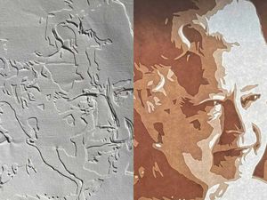 Supporting image for story: Canadian student uses hundreds of pieces of tape in Queen tribute