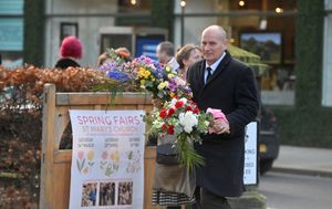 St Marys Church in Shrewsbury and a Memorial service for Rose, the lady that was killed in the terrible Shrewsbury house fire.