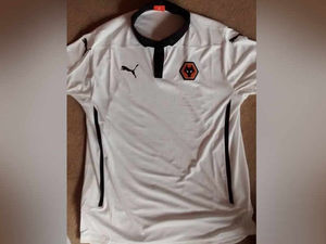 Supporting image for story: What 'What House'? Something not quite white with Wolves fan's kit