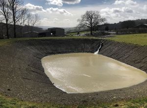 Dirty water lagoon. Photo: Halls