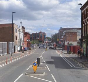 Bradford Street in Birmingham. Taken from Google Maps.