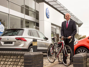 Supporting image for story: Fundraiser swapped driver's seat for saddle to raise thousands of pounds in charity ride