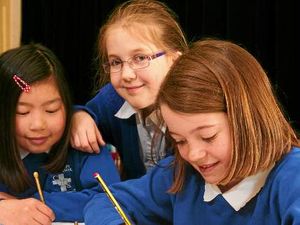 Supporting image for story: No cause for a stink as Criftins classes carry on