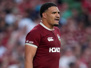 Supporting image for story: Don’t know how funny that gag is – Sione Tuipulotu laughs off ‘Aussie’ dig