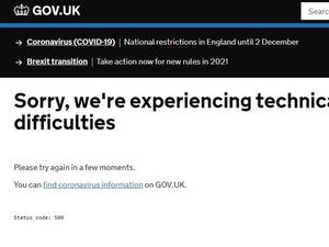Supporting image for story: Question marks as Government’s lockdown postcode checker crashes upon launch