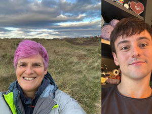 Supporting image for story: Tom Daley surprises woman taking on 5,000 mile UK coastline charity challenge