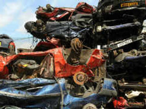 Supporting image for story: Scrap cars a 'big cash bonanza'
