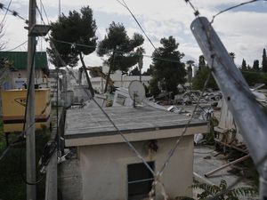 Supporting image for story: Israel demolishes headquarters of UN agency which provides aid to Palestinians