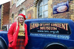 Stella Mitchell with her van