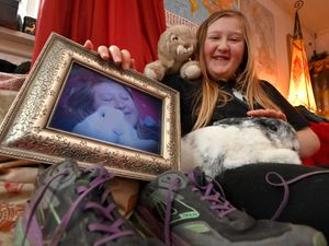Supporting image for story: Hop to it! Rabbit-loving Shropshire schoolgirl, 11, to chase cheese in memory of 'cuddly' best pal