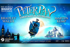 Supporting image for story: Bradley Walsh and Martin Kemp to star in biggest-ever panto - Peter Pan - at Birmingham