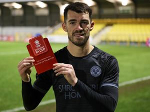 Supporting image for story: John Marquis relishing Shrewsbury Town underdog status ahead of Wolves FA Cup tie