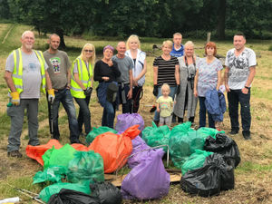Supporting image for story: Friends group clear overgrown paths at Dudley park