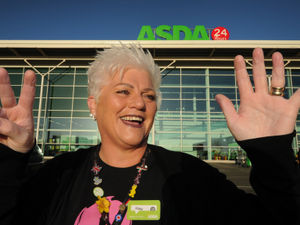 Supporting image for story: Telford Asda worker checking out after 25 years in job