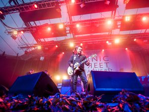 Supporting image for story: Manic Street Preachers close Llangollen’s International Musical Eisteddfod - with pictures