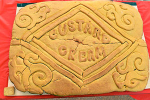 The giant biscuit with an original