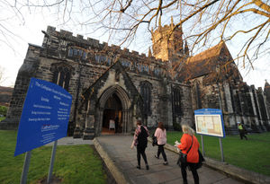 The Collegiate Church of Saint Mary in Stafford has made the services as accessible as possible to the congregation