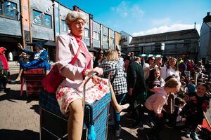 Saturday's Street Circus in Oswestry