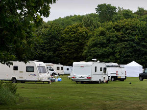 Supporting image for story: Travellers move in on West Bromwich playing fields