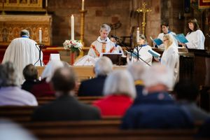 Service at the Abbey