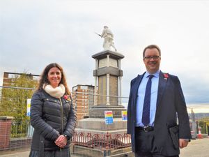 Supporting image for story: Brierley Hill war memorial restoration branded a success by MP
