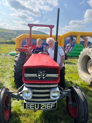 The tractor the judge wants to take home - Evan Abberley Cerrigroes 