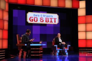 Richard Osman and Dara O Briain star in episode 1 of series 2 of Go 8 Bit