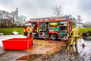One of the new Staffordshire Fire and Rescue Service engines