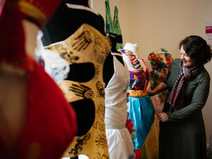 Supporting image for story: Town's textile talent on display at Shrewsbury sewers show