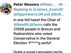 Supporting image for story: Cllr Jackie Charlton's "Tories are f*****g awful" tweet is criticised