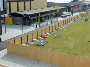 Supporting image for story: Boards go up as Telford Southwater work begins