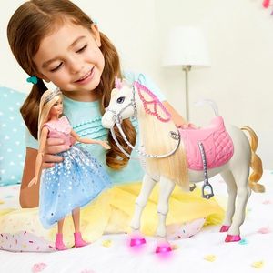 Barbie Pirncess Prance and Shimmer horse