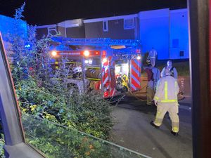 Supporting image for story: Man rescued from Telford house fire